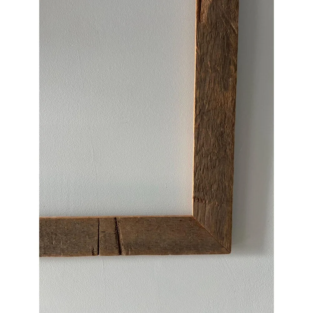 Vintage 16 x 16 Primitive Wood Frame